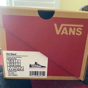 New Van Checkered shoes